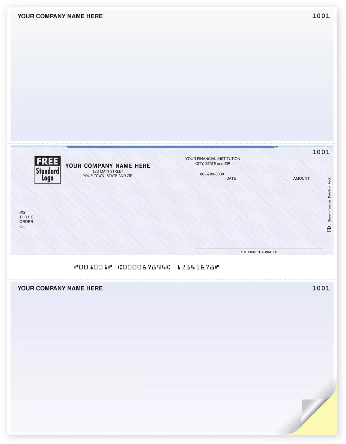 Laser Microsoft® Business Checks