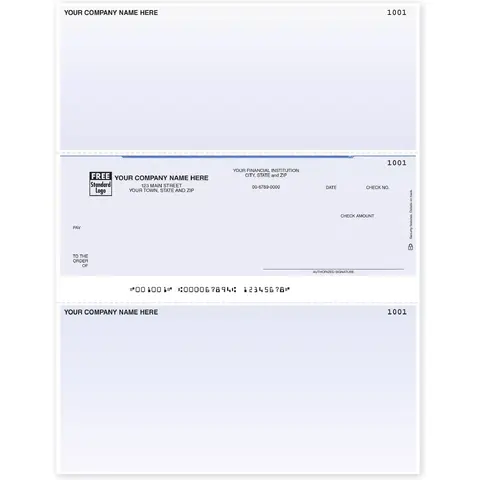 Microsoft® Dynamics OCR Laser Checks