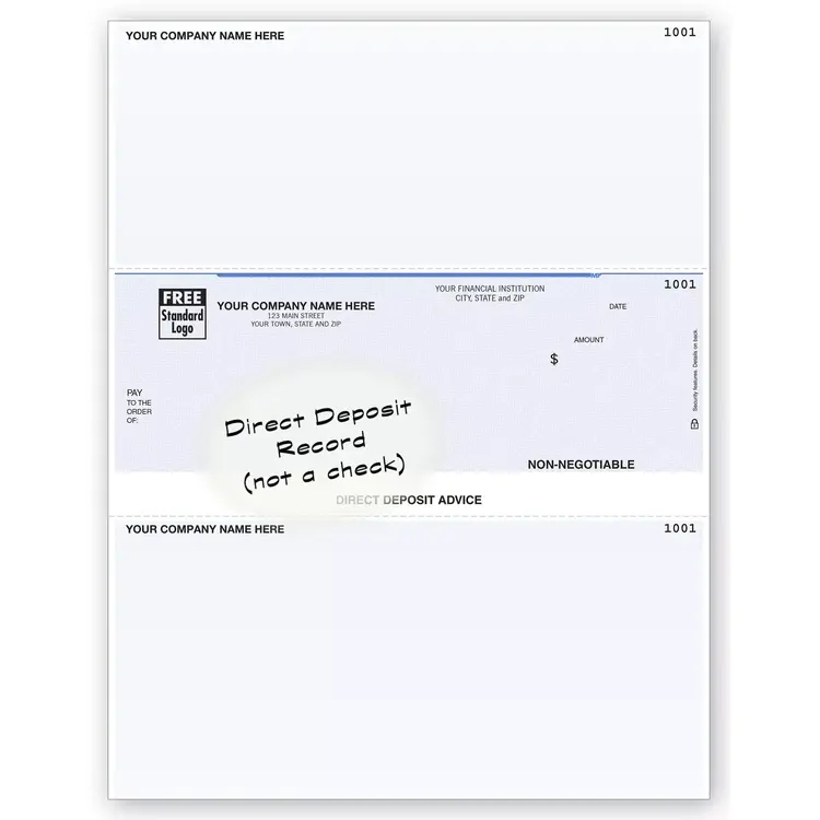 DLM602, Laser Middle Advice Of Direct Deposit