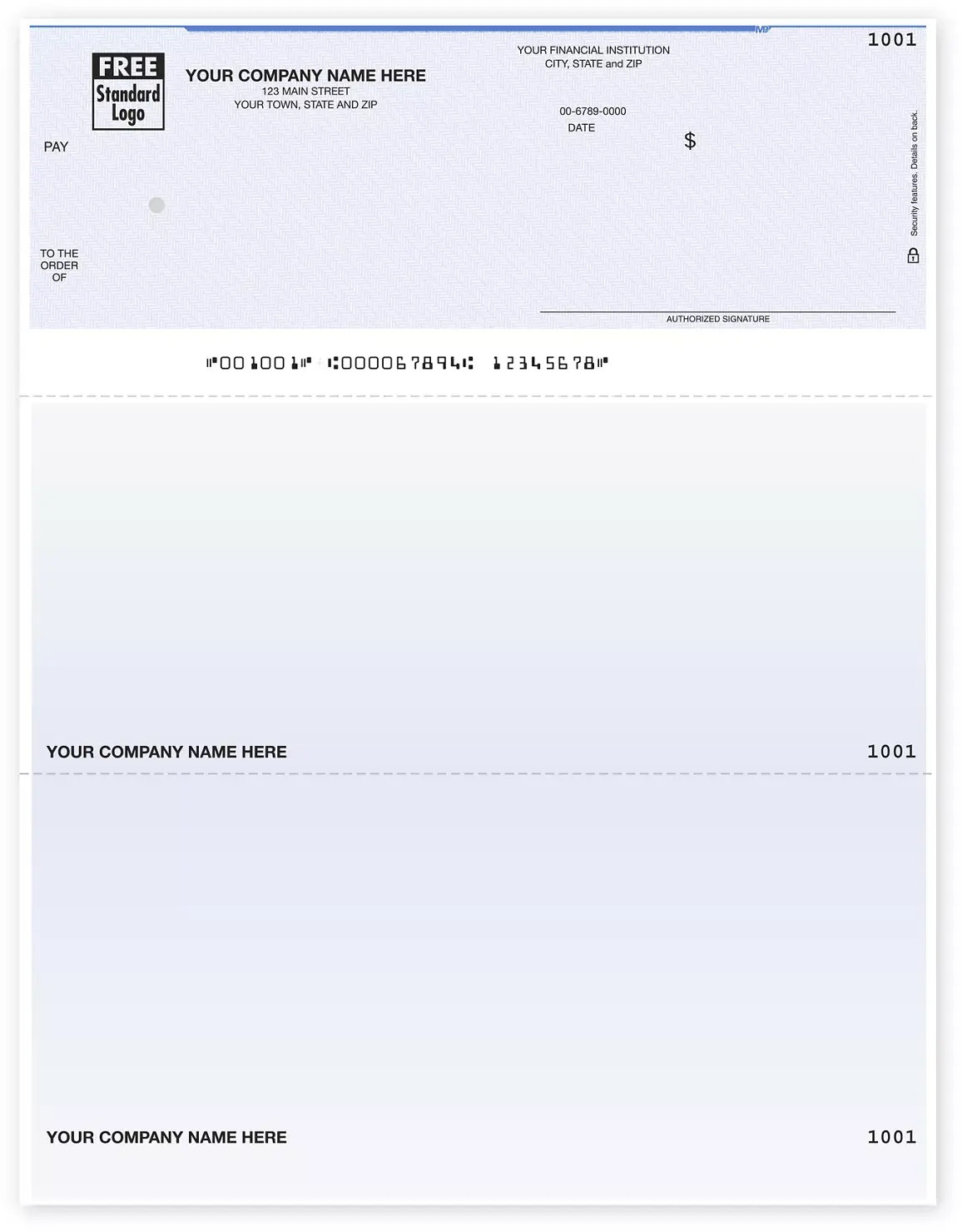 Computer Checks for Churches and Professional Firms