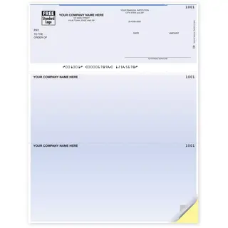Laser Personalized Checks for Quickbooks Software
