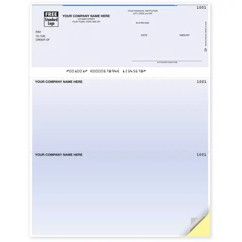 Laser Personalized Checks for Quickbooks Software
