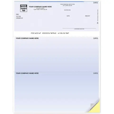 Laser Personalized Checks for Quickbooks Software