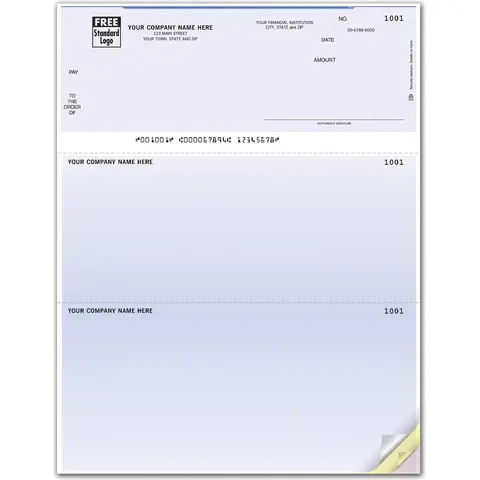 Laser Personalized Checks for Property Managers