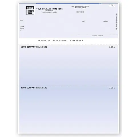 Laser Personalized Checks