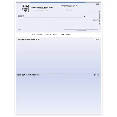Laser Microsoft® Office Accounting Business Check