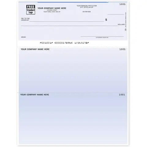 Laser Microsoft® Office Accounting Business Check