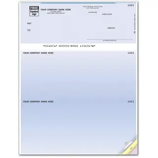 Customized Laser Deltek® Checks