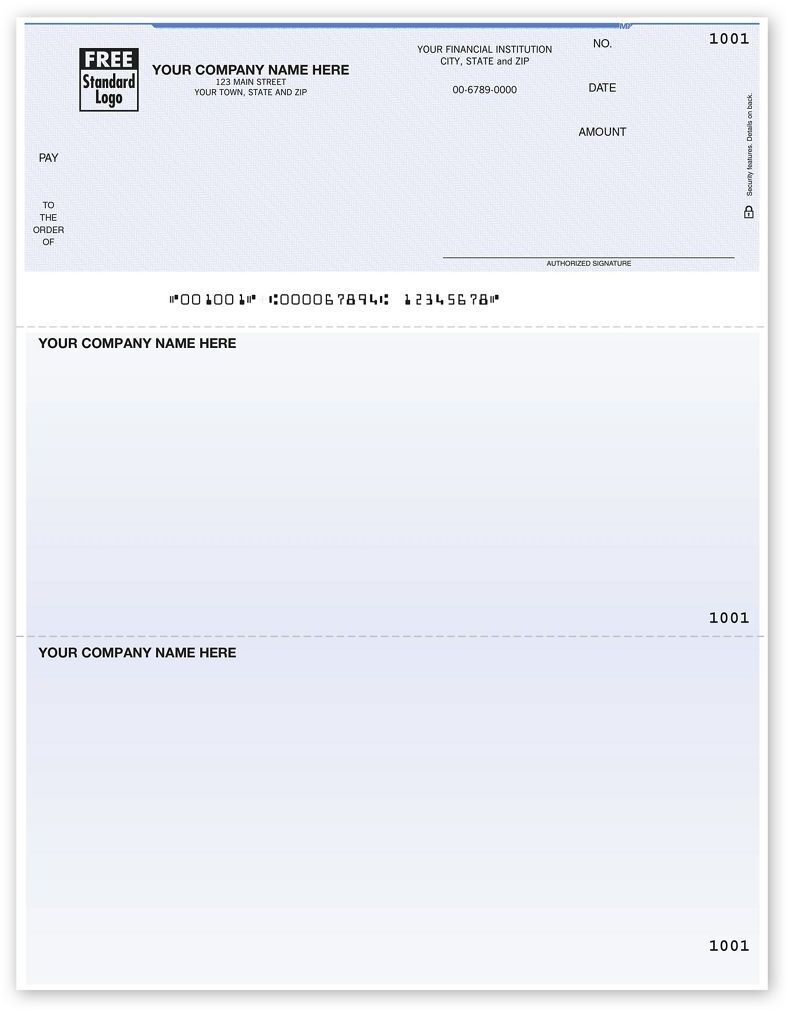 Personalized Checks for Sage Accounting Software