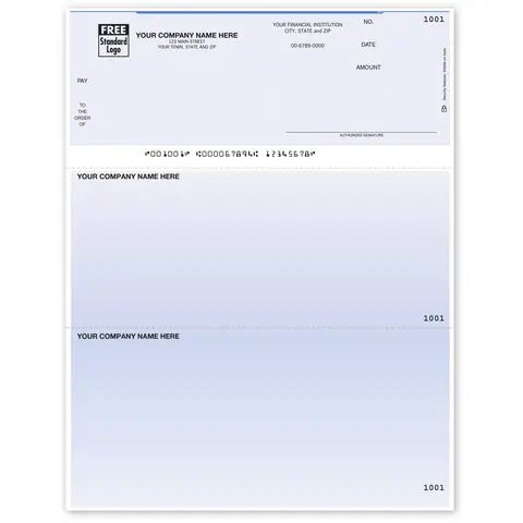 Personalized Checks for Sage Accounting Software