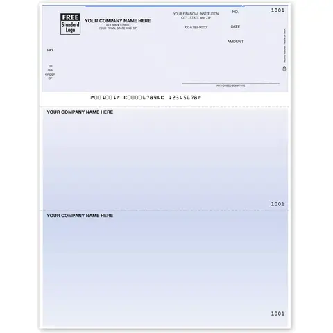 Personalized Checks for Sage Accounting Software