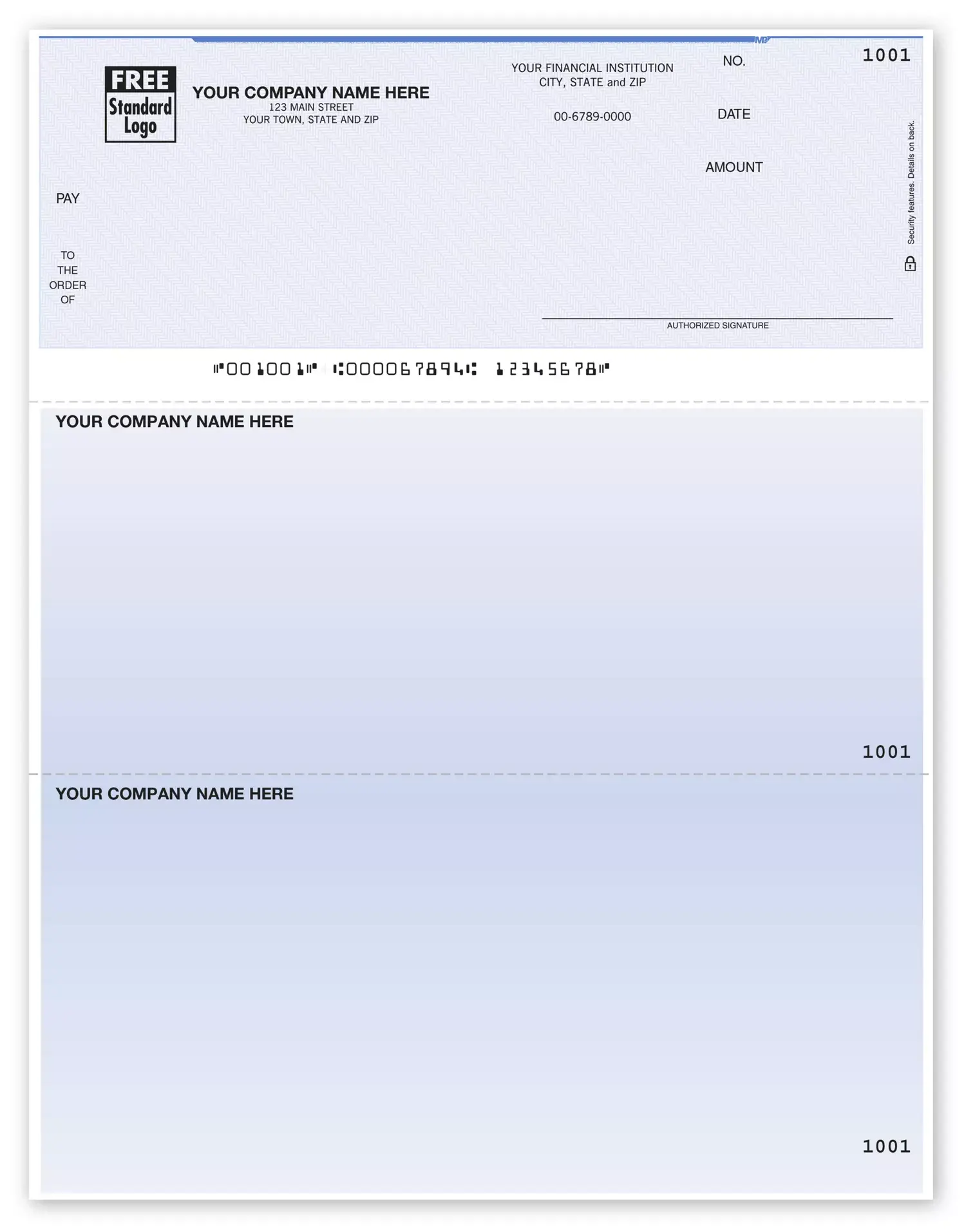 Personalized Checks for Sage Accounting Software