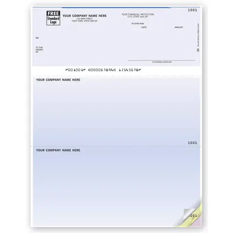 Sage 100 Laser Checks with Logo