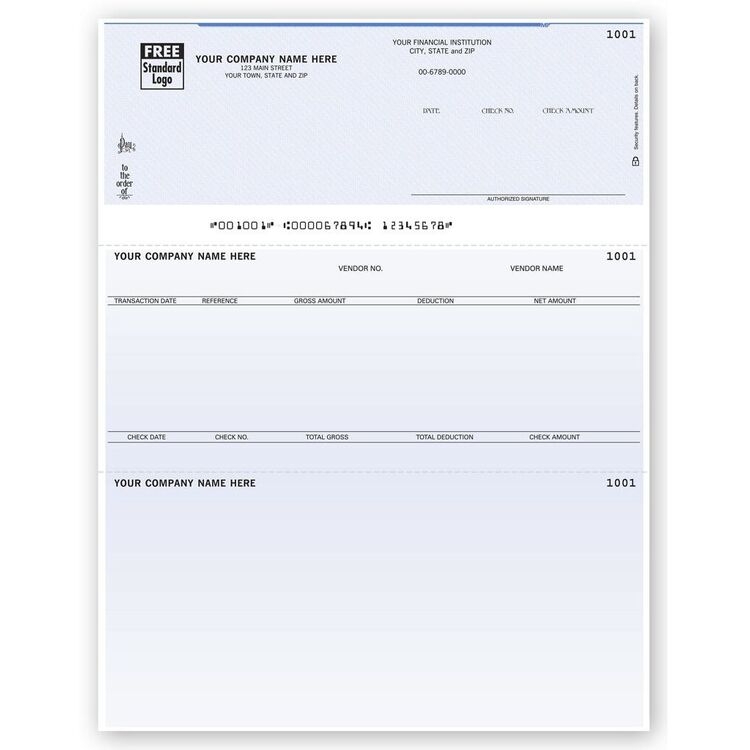 Legal Office Business Checks for Accounts Payable