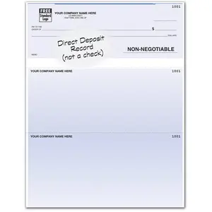 Quickbooks® Deposit Advice Forms