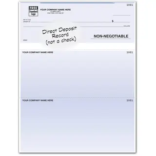 Quickbooks® Deposit Advice Forms