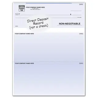 Quickbooks® Deposit Advice Forms