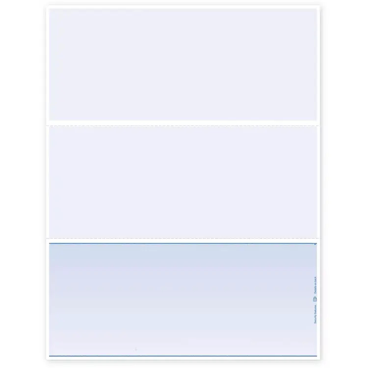 Perforated Bottom Laser Check