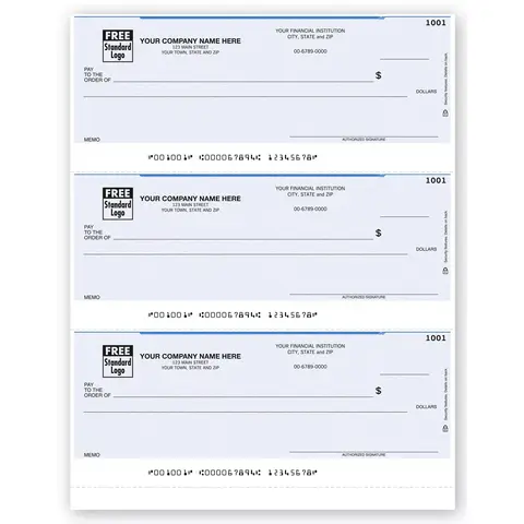 DNL202, NetSuite Software Check - 3-Per-Page, Lined