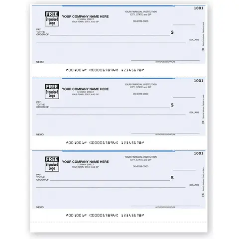 DNL202, NetSuite Software Check - 3-Per-Page, Lined