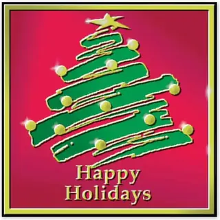 Holiday Tree Envelope Seal