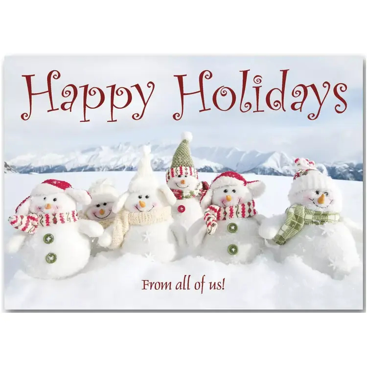 Snowgang Holiday Cards 