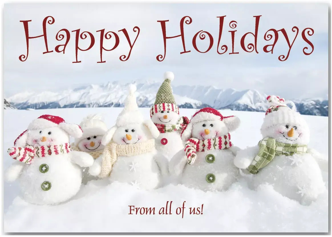 Snowgang Holiday Cards 