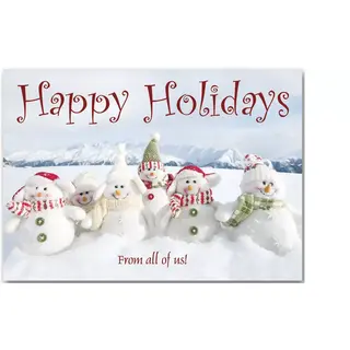 Snowgang Holiday Cards 