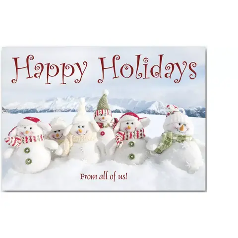 Snowgang Holiday Cards 