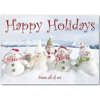 Snowgang Holiday Cards 