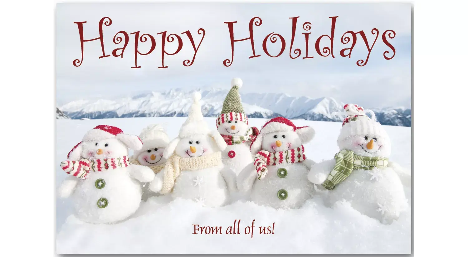 Snowgang Holiday Cards 