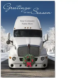 Trucking Holiday Cards