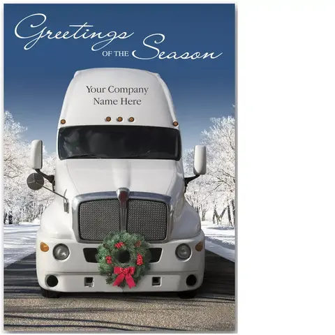Trucking Holiday Cards