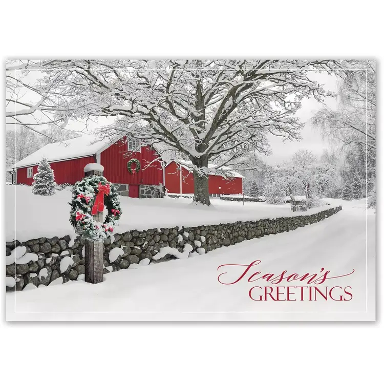 Holiday Card- Rustic Ranch