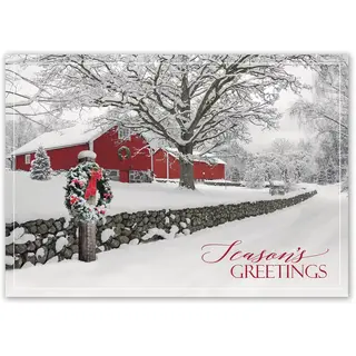 Holiday Card- Rustic Ranch