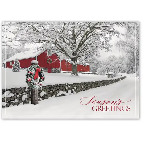 Holiday Card- Rustic Ranch