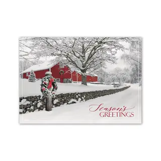 Holiday Card- Rustic Ranch