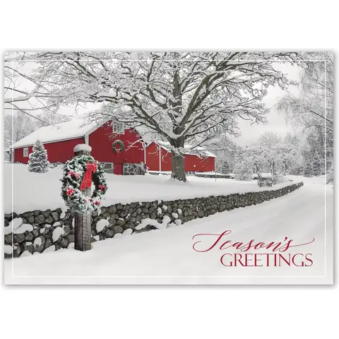 Holiday Card- Rustic Ranch