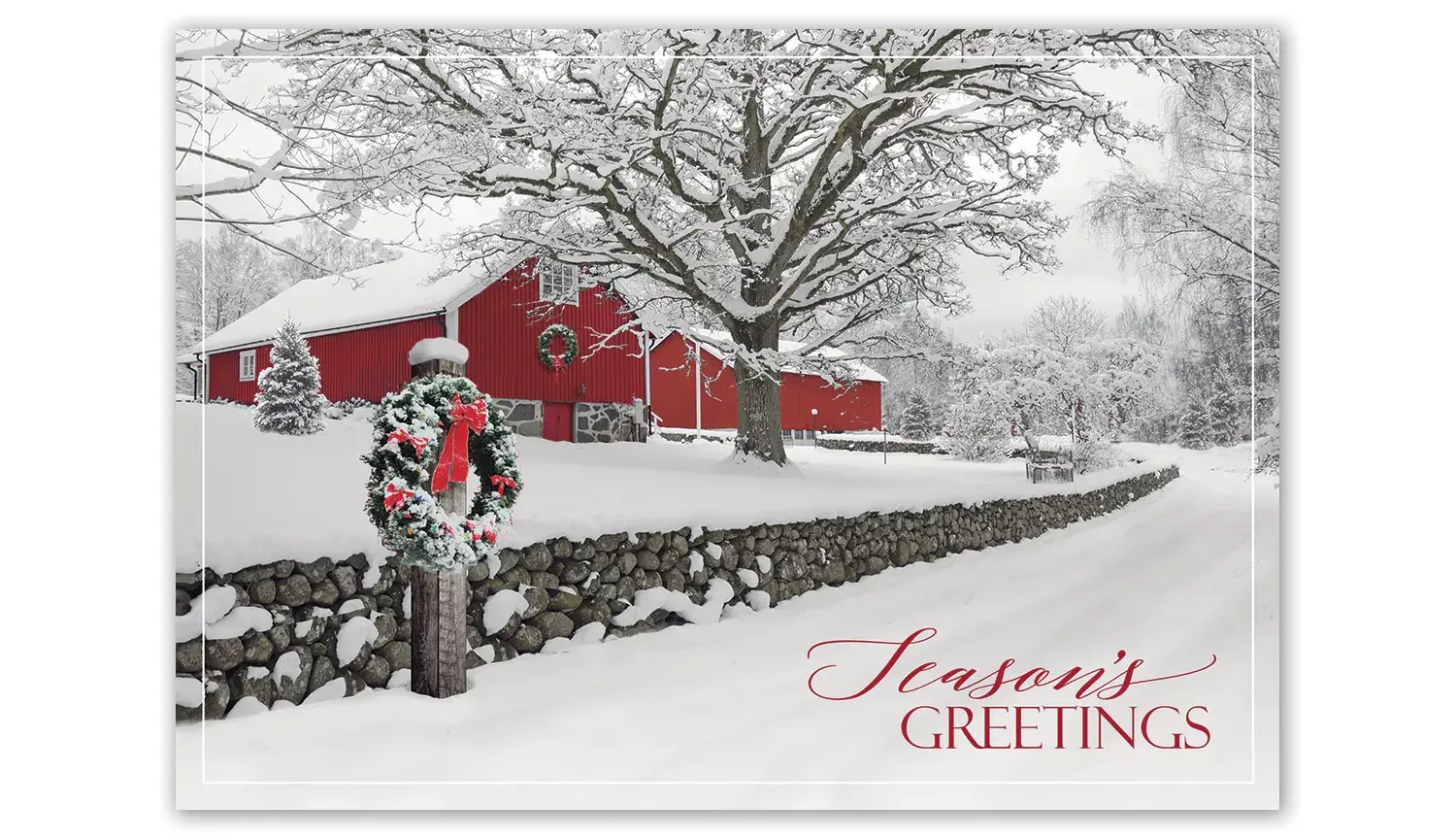 Holiday Card- Rustic Ranch