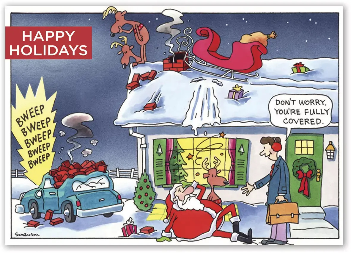Holiday Insurance Card- Holiday Policy