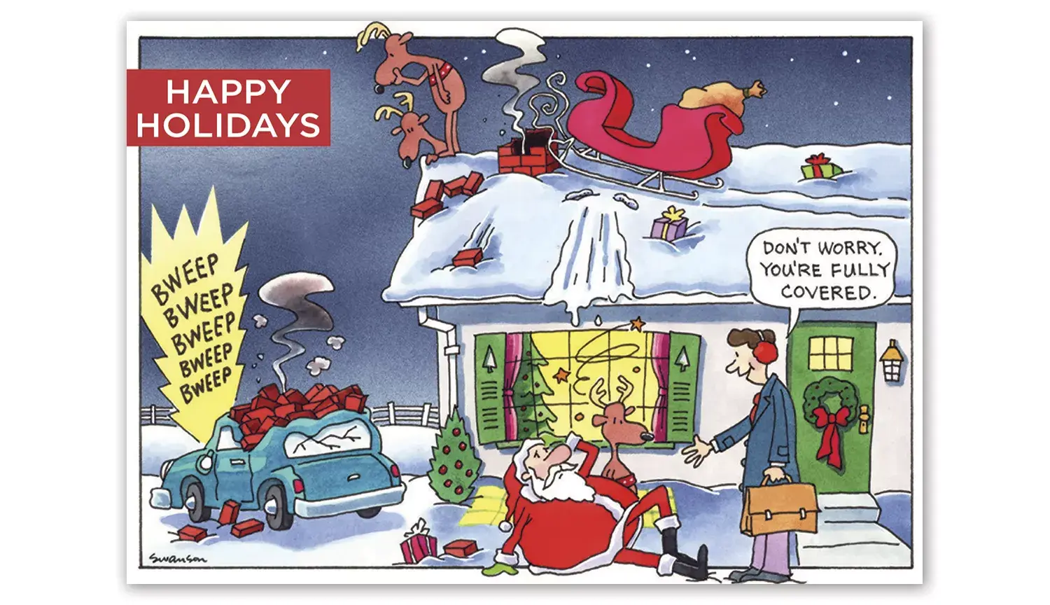Holiday Insurance Card- Holiday Policy