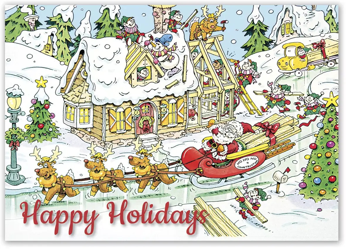 Holiday Contractor Cards- Holiday Builder