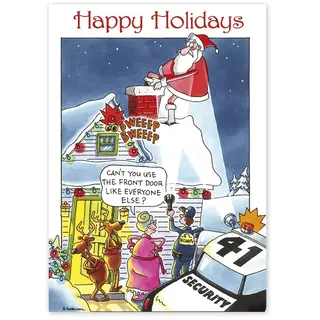 Holiday Security Industry Card- Call Security