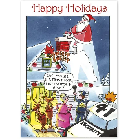 Holiday Security Industry Card- Call Security