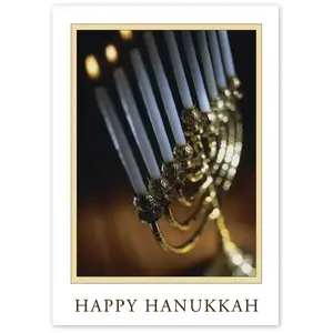 HS09018, Hanukkah Cards - Menorah Memories