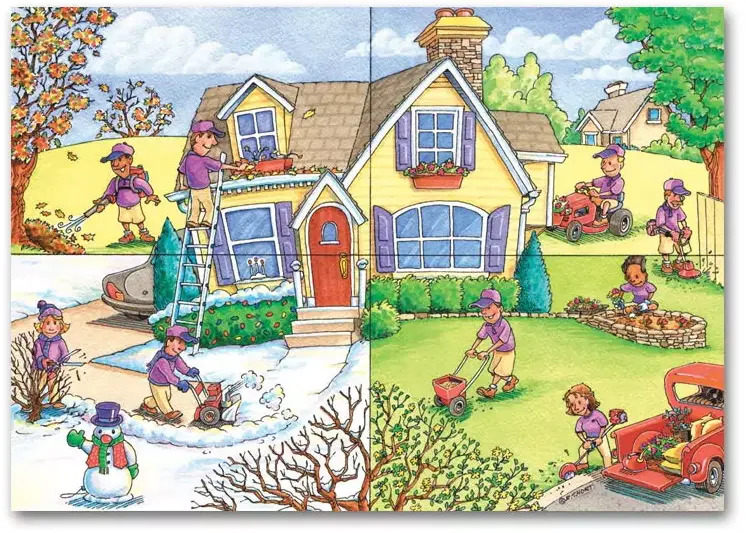 Landscaping Holiday Cards - Seasonal Services