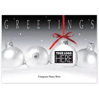MT14018, Frosty Display Holiday Logo Cards