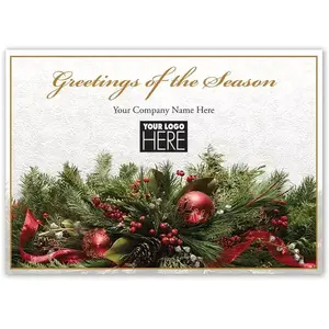 Magical Mantel Holiday Logo Cards