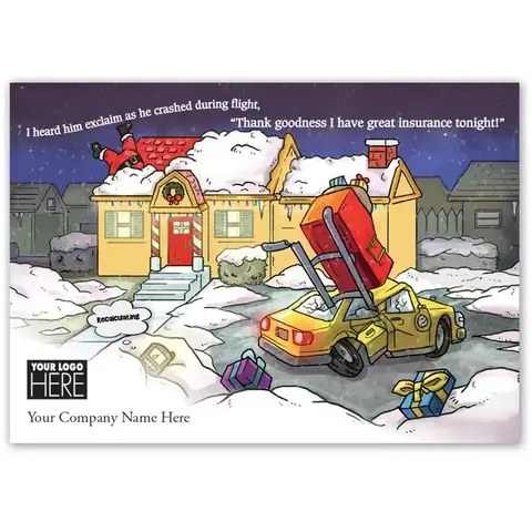 Holiday Coverage Insurance Holiday Logo Cards