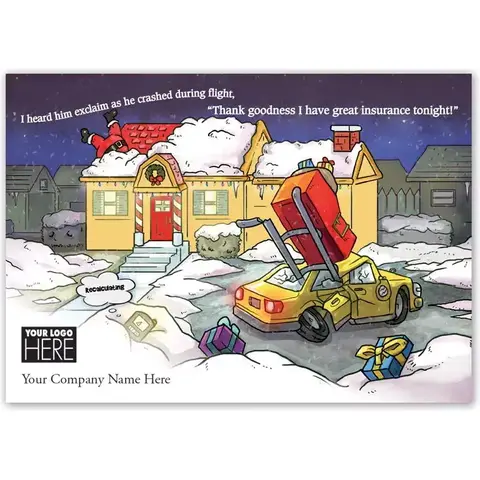 Holiday Coverage Insurance Holiday Logo Cards